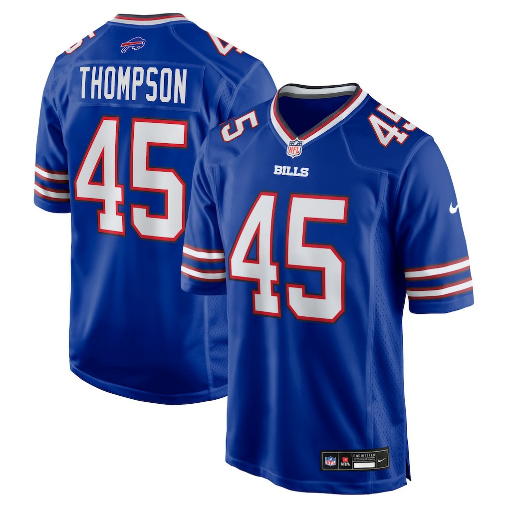 Shaq Thompson Buffalo Bills Team Game Jersey Royal | Nike for Sale