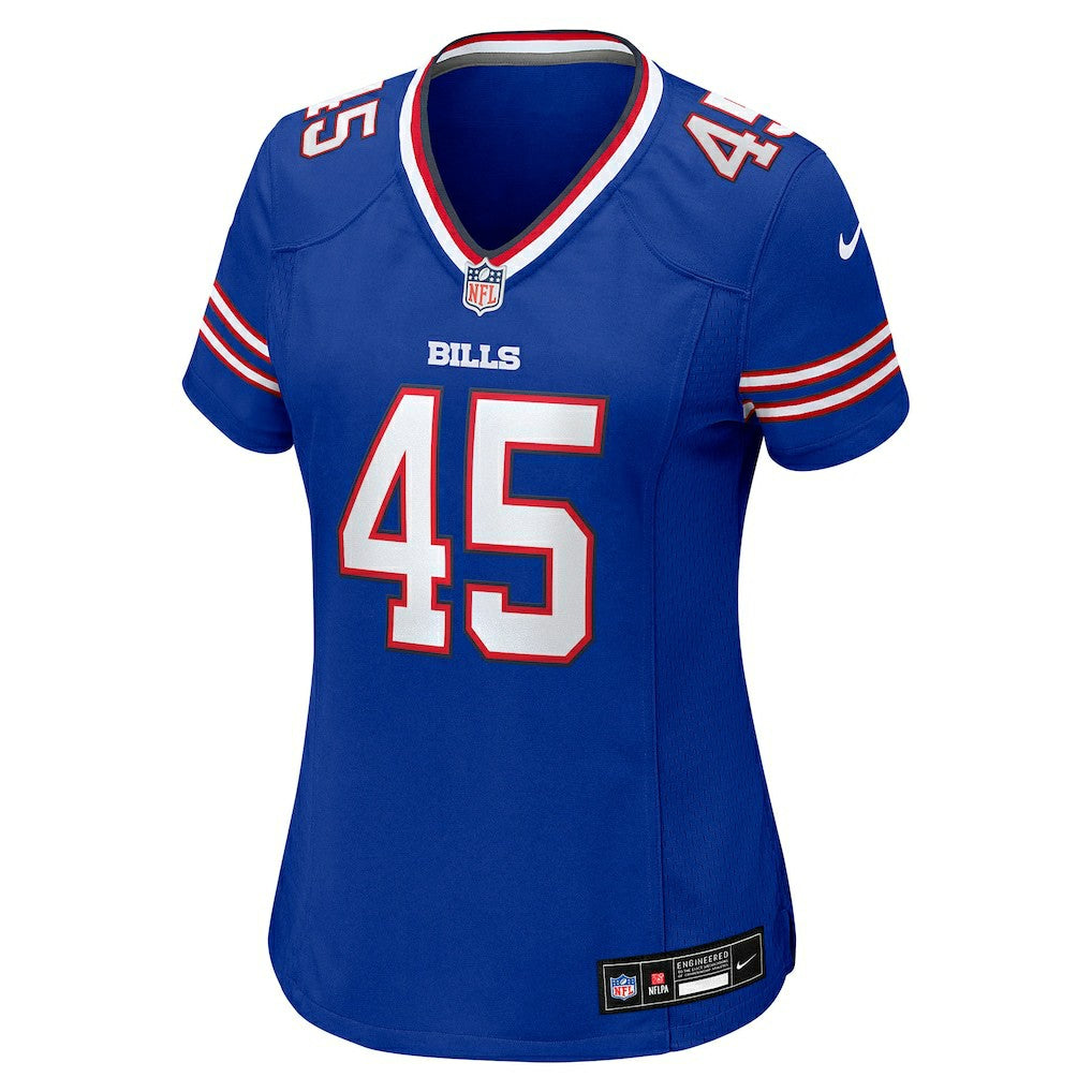 Shaq Thompson Buffalo Bills Women's Team Game Jersey Royal | Nike for Sale