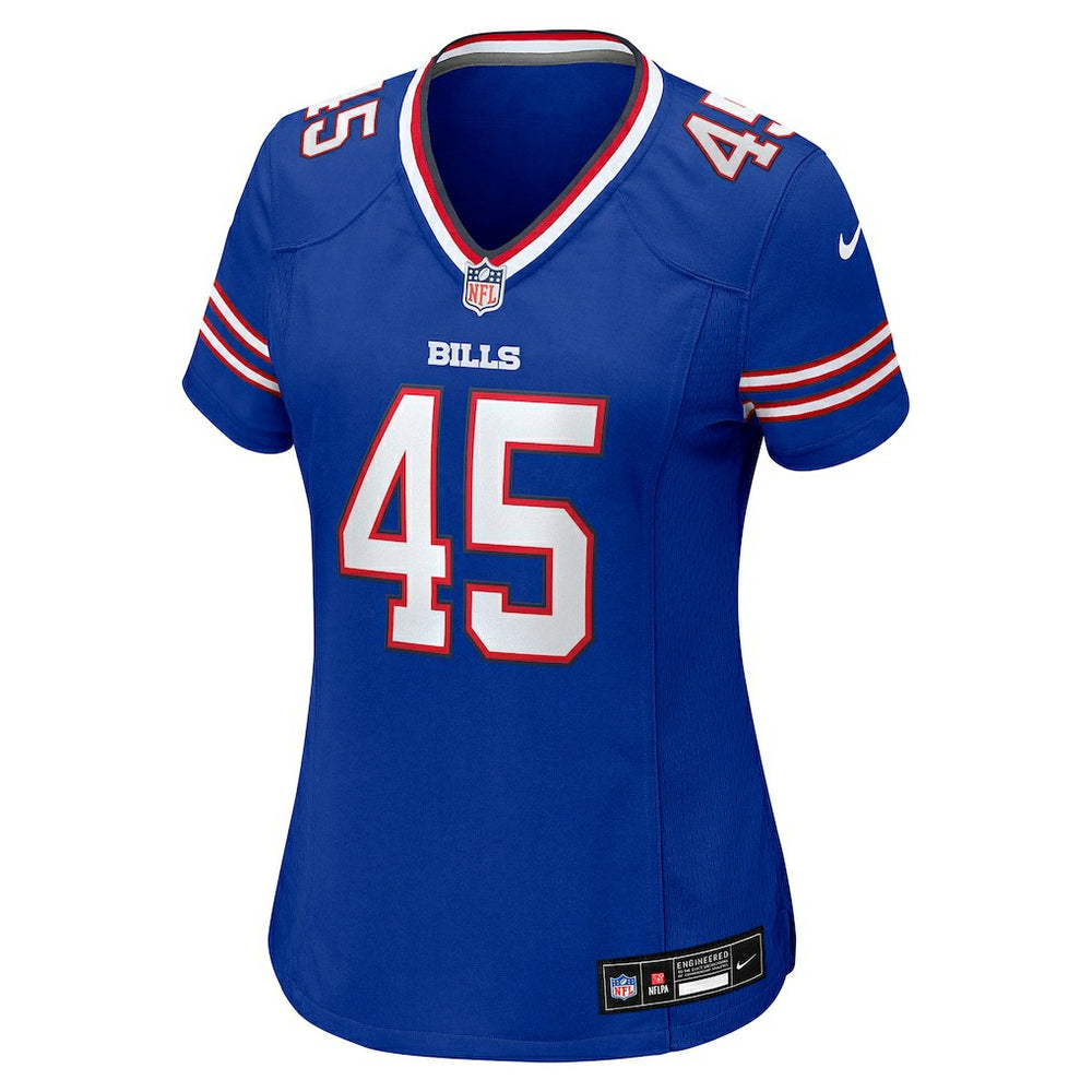 Shaq Thompson Buffalo Bills Women's Team Game Jersey Royal | Nike for Sale