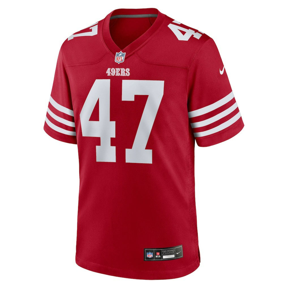 Bryce Huff San Francisco 49ers Team Game Jersey Scarlet | Nike for Sale
