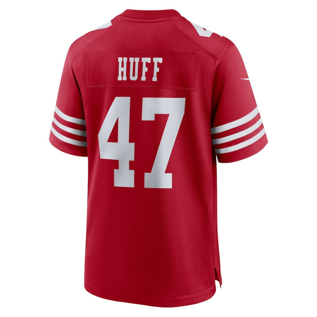 Bryce Huff San Francisco 49ers Team Game Jersey Scarlet | Nike for Sale