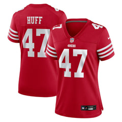 Bryce Huff San Francisco 49ers Women's Team Game Jersey Scarlet | Nike for Sale