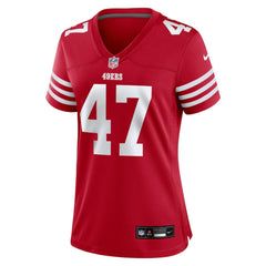 Bryce Huff San Francisco 49ers Women's Team Game Jersey Scarlet | Nike for Sale