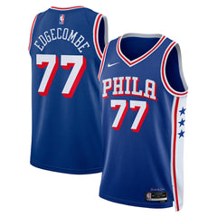 V. J. Edgecombe Philadelphia 76ers Unisex 2025 NBA Draft First Round Pick Swingman Jersey Icon Edition Royal - NBA