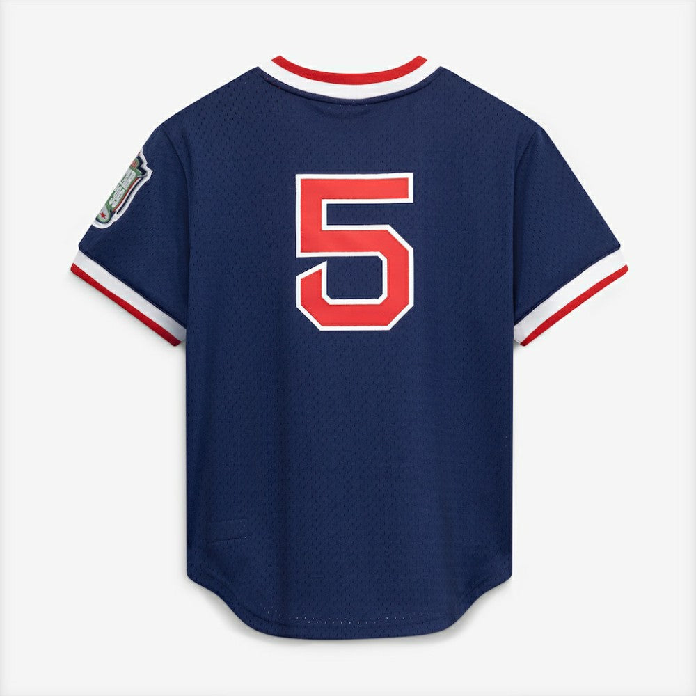 Nomar Garciaparra Boston Red Sox Mitchell & Ness Authentic Batting Practice Jersey - MLB