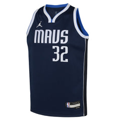 Cooper Flagg Dallas Mavericks Jordan Brand Youth Swingman Jersey Statement Editi- Navy - NBA