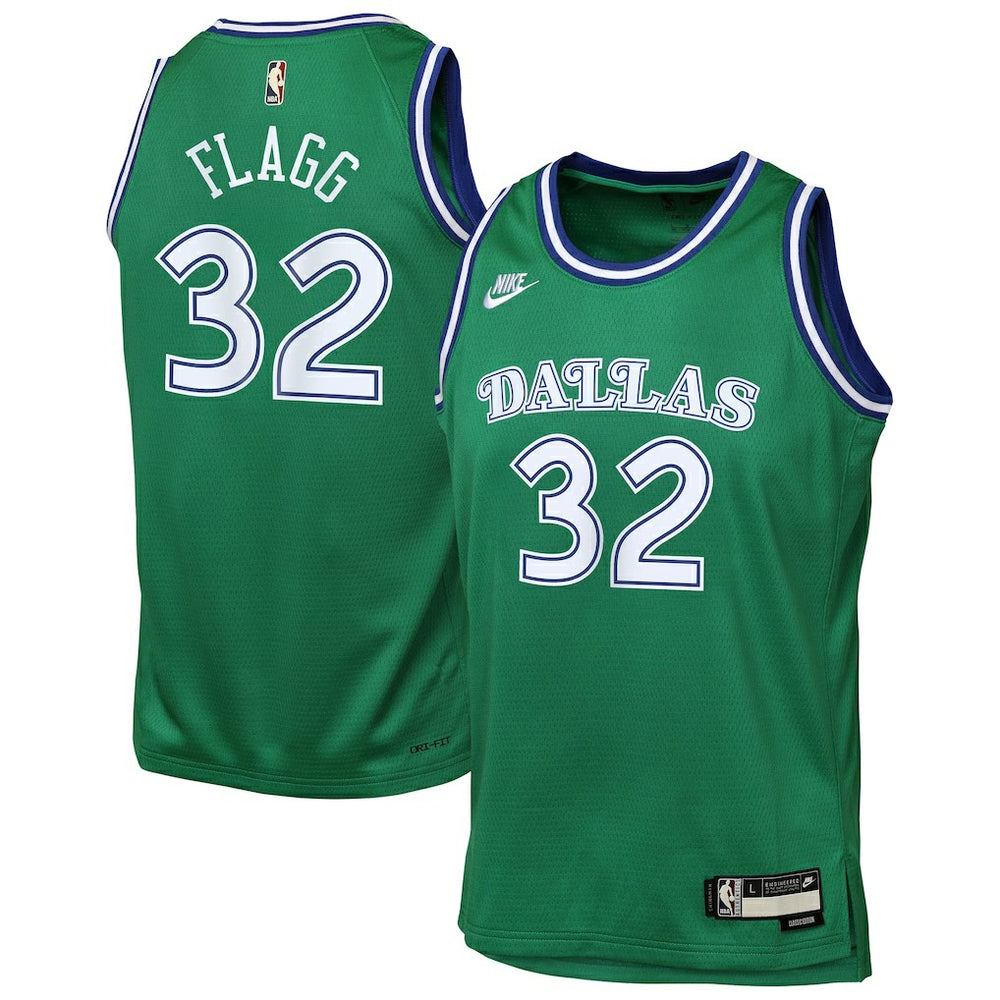 Cooper Flagg Dallas Mavericks Youth Swingman Jersey Classic Editi- Green - NBA