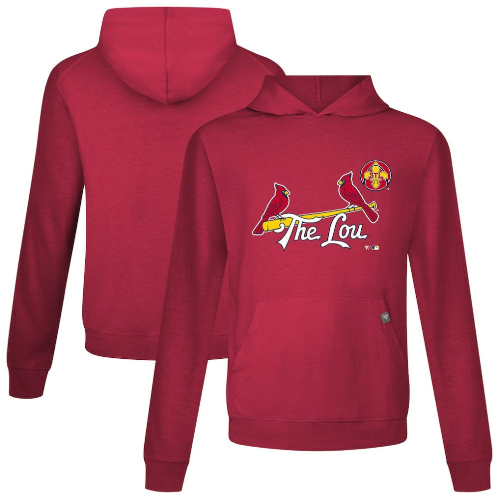 St. Louis Cardinals Levelwear City Connect Relay Core Logo Pullover Hoodie - MLB