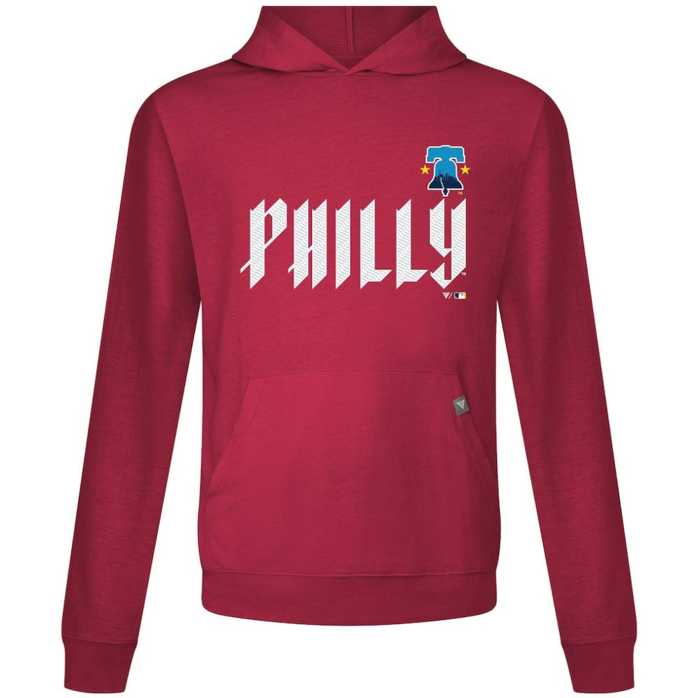 Philadelphia Phillies Levelwear City Connect Relay Core Logo Pullover Hoodie - MLB