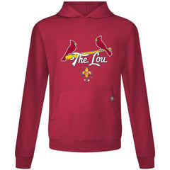 St. Louis Cardinals Levelwear City Connect Relay Back Splash Pullover Hoodie - MLB