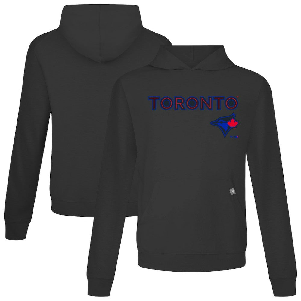 Toronto Blue Jays Levelwear City Connect Relay Back Splash Pullover Hoodie - MLB
