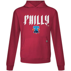 Philadelphia Phillies Levelwear City Connect Relay Back Splash Pullover Hoodie - MLB