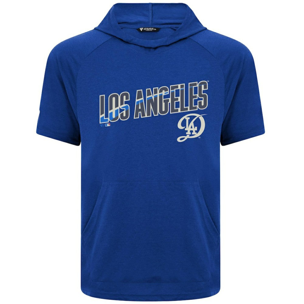 Los Angeles Dodgers Levelwear City Connect Phase Back Plash Hoodie T-Shirt - MLB