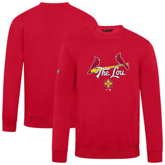 St. Louis Cardinals Levelwear City Connect Zane Back Splash Sweatshirt - MLB