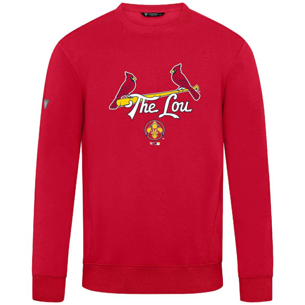 St. Louis Cardinals Levelwear City Connect Zane Back Splash Sweatshirt - MLB