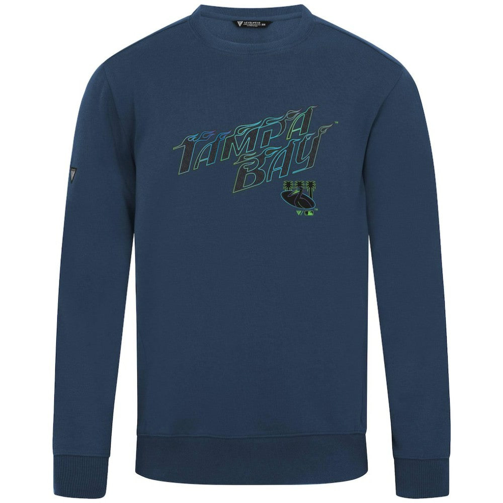Tampa Bay Rays Levelwear City Connect Zane Back Splash Sweatshirt - MLB