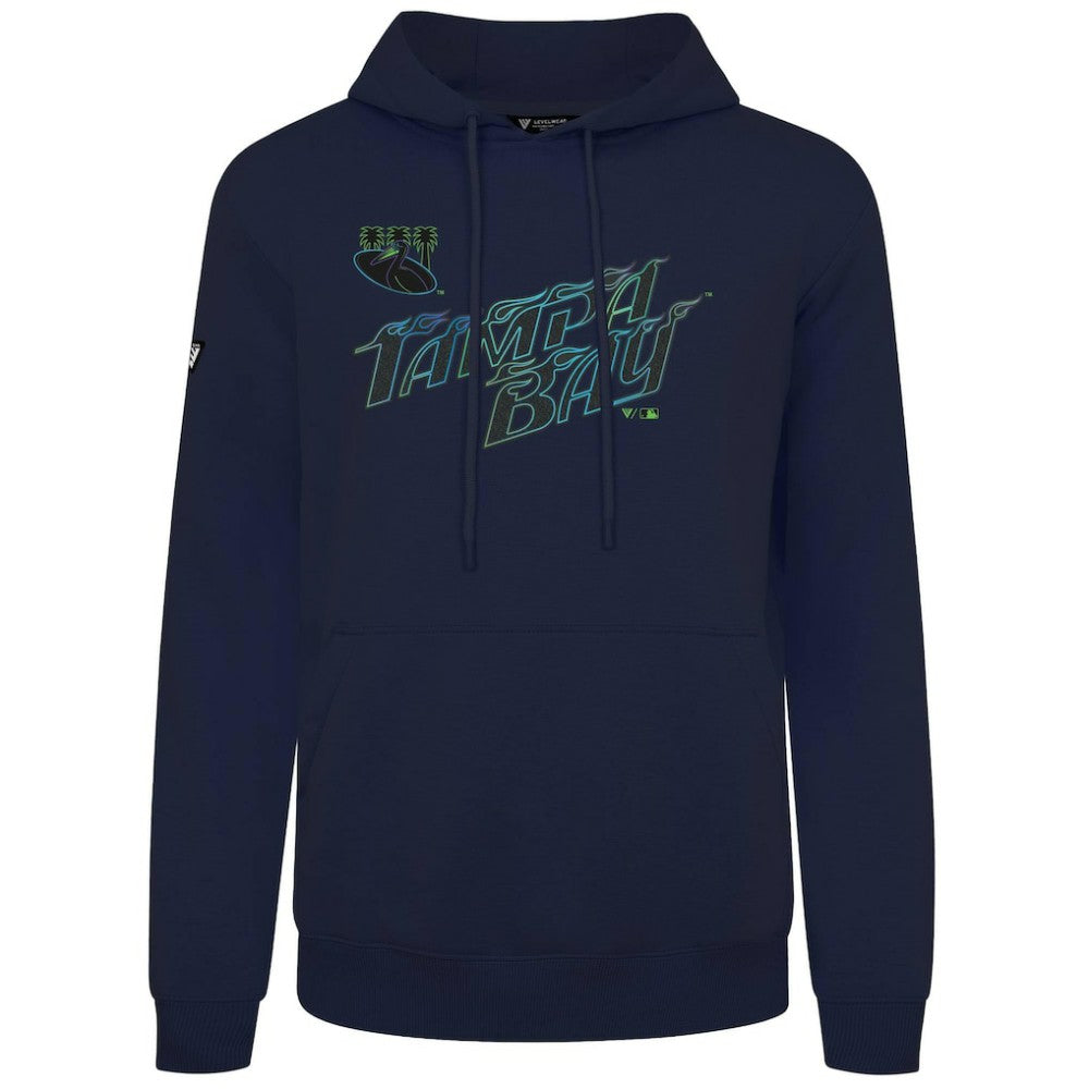 Tampa Bay Rays Levelwear City Connect Podium Core Logo Pullover Hoodie - MLB