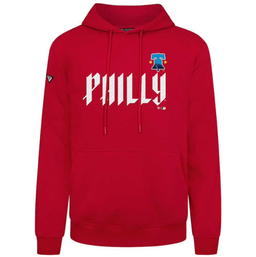 Philadelphia Phillies Levelwear City Connect Podium Core Logo Pullover Hoodie - MLB