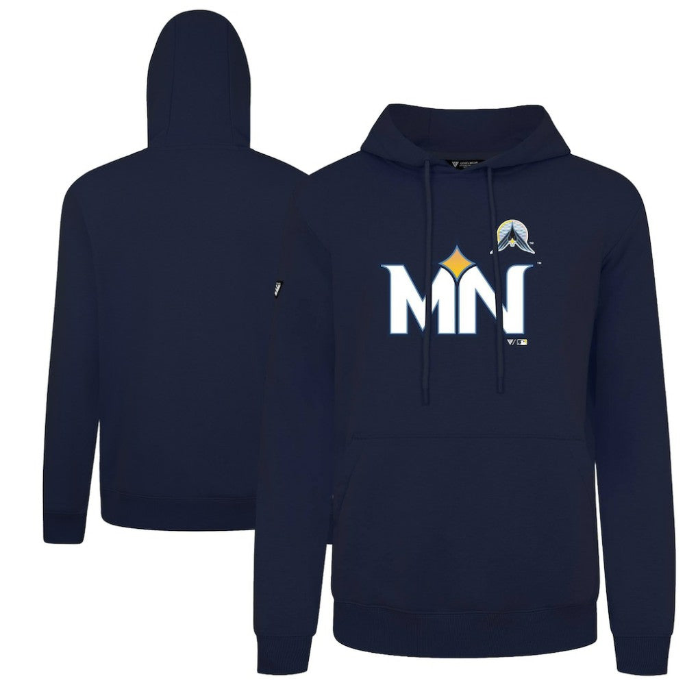 Minnesota Twins Levelwear City Connect Podium Core Logo Pullover Hoodie - MLB