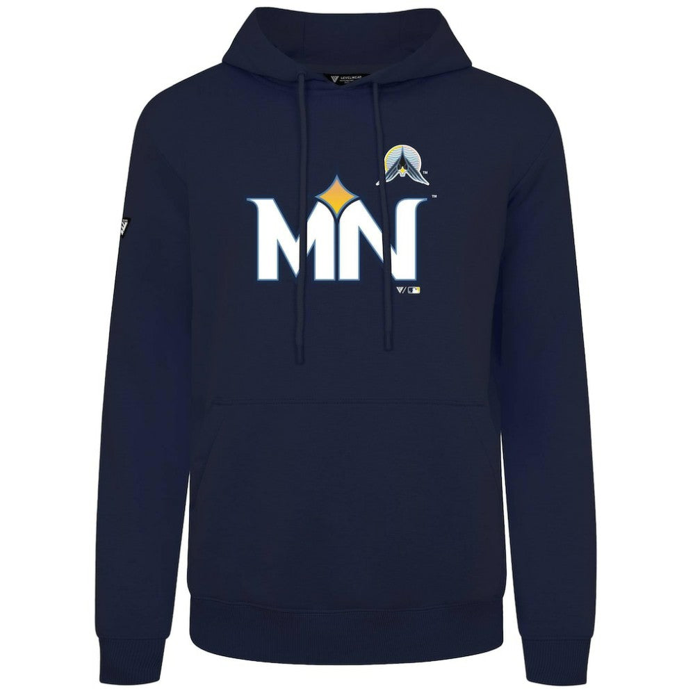 Minnesota Twins Levelwear City Connect Podium Core Logo Pullover Hoodie - MLB