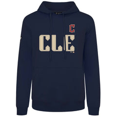 Cleveland Guardians Levelwear City Connect Podium Core Logo Pullover Hoodie - MLB