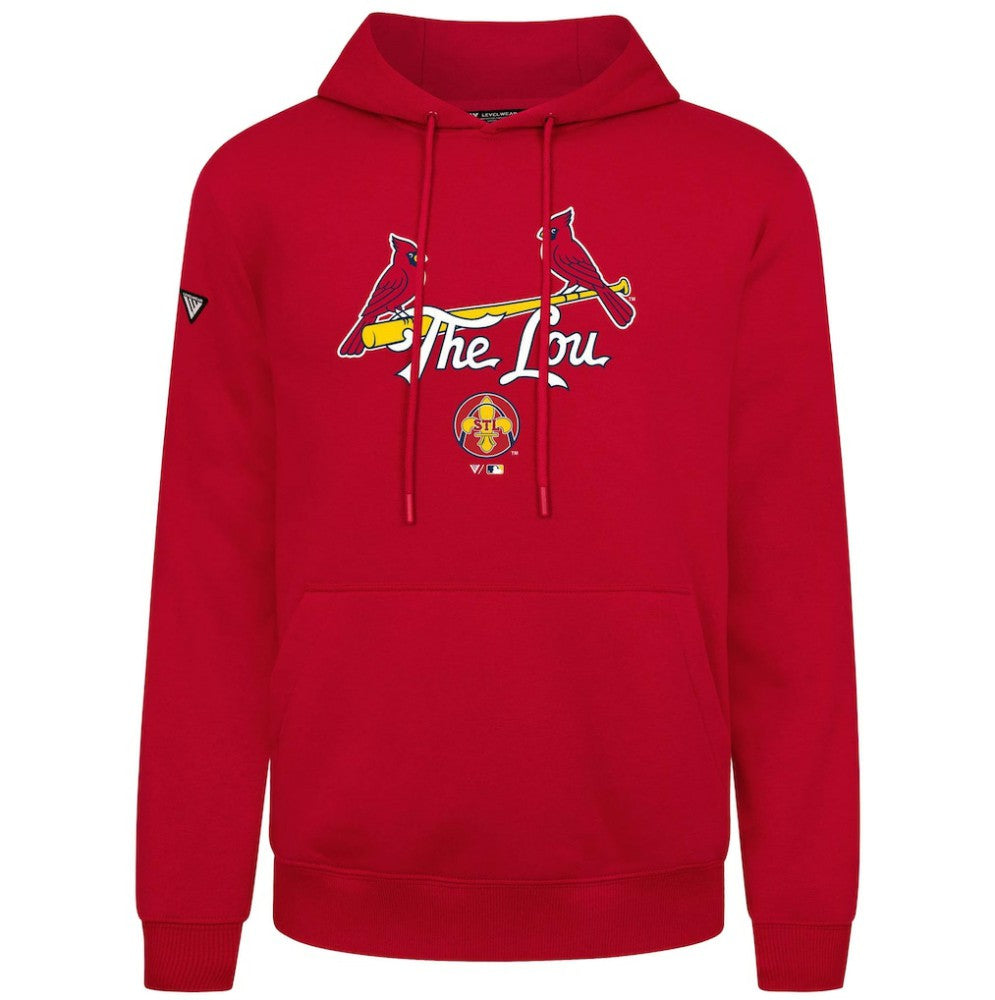 St. Louis Cardinals Levelwear City Connect Podium Back Splash Pullover Hoodie - MLB