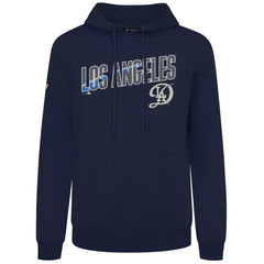 Los Angeles Dodgers Levelwear City Connect Podium Back Splash Pullover Hoodie - MLB
