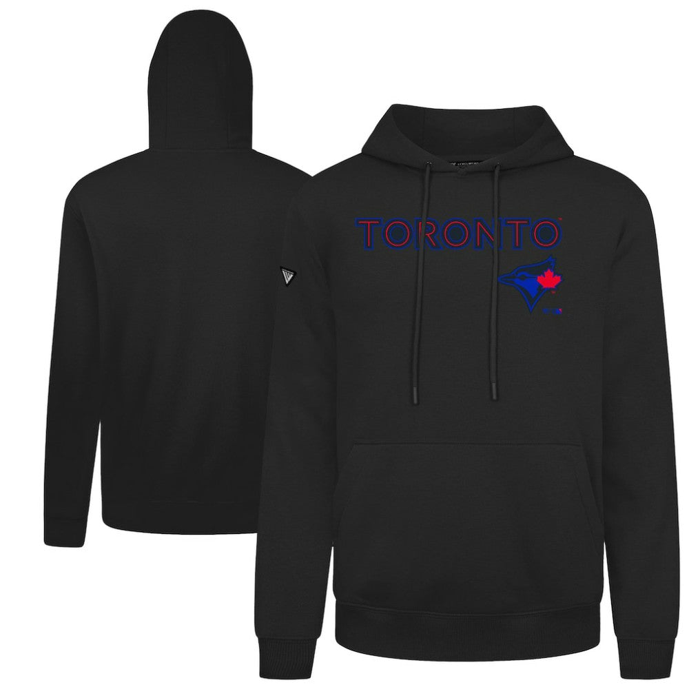 Toronto Blue Jays Levelwear City Connect Podium Back Splash Pullover Hoodie - MLB