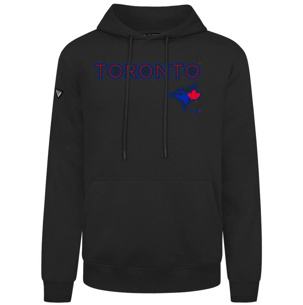 Toronto Blue Jays Levelwear City Connect Podium Back Splash Pullover Hoodie - MLB