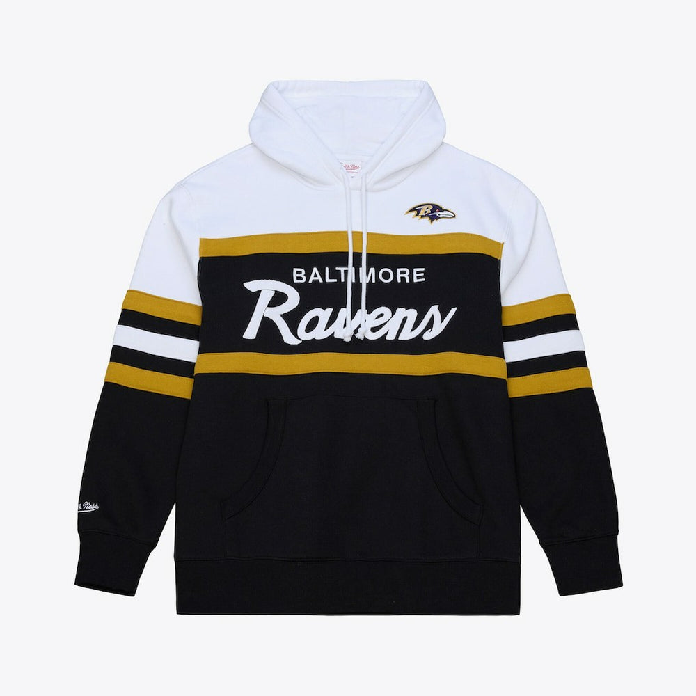 Baltimore Ravens Head Coach Hoodie Black | Mitchell & Ness