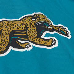 Jacksonville Jaguars Coaches Full-Snap Hooded Windbreaker Jacket Teal | Mitchell & Ness