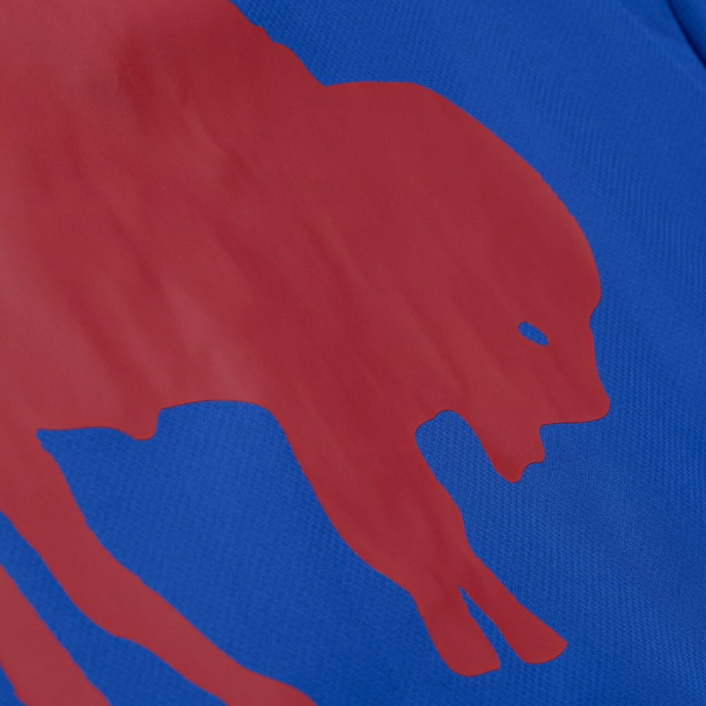 Buffalo Bills Coaches Full-Snap Hooded Windbreaker Jacket Royal | Mitchell & Ness