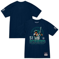 Ichiro Suzuki Seattle Mariners Mitchell & Ness Hall of Fame Hitter T-Shirt - MLB