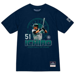 Ichiro Suzuki Seattle Mariners Mitchell & Ness Hall of Fame Hitter T-Shirt - MLB