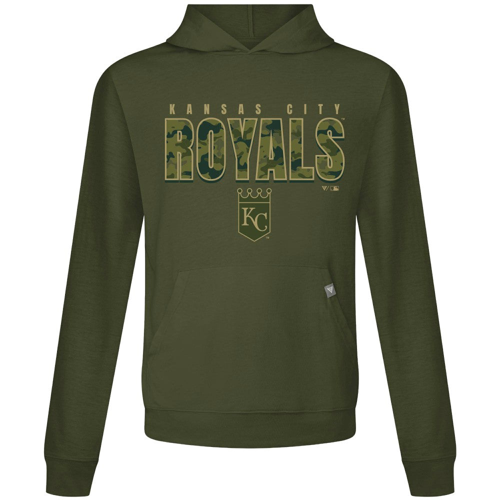 Kansas City Royals Levelwear Relay Protect Pullover Hoodie - MLB
