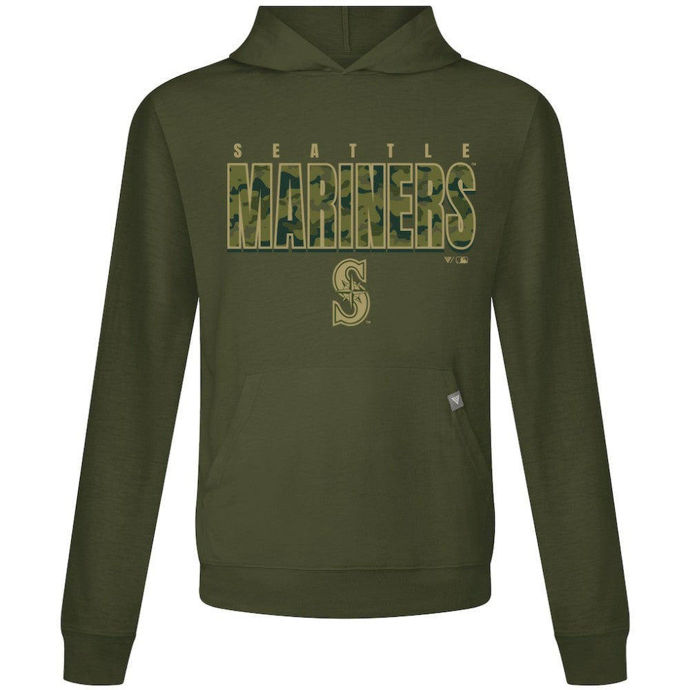 Seattle Mariners Levelwear Relay Protect Pullover Hoodie - MLB