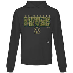 Milwaukee Brewers Levelwear Relay Protect Pullover Hoodie - MLB
