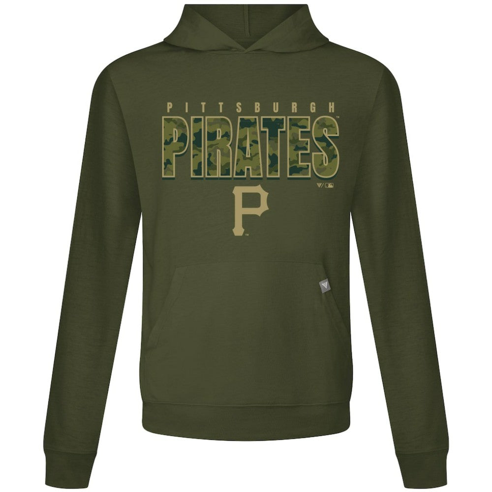 Pittsburgh Pirates Levelwear Relay Protect Pullover Hoodie - MLB