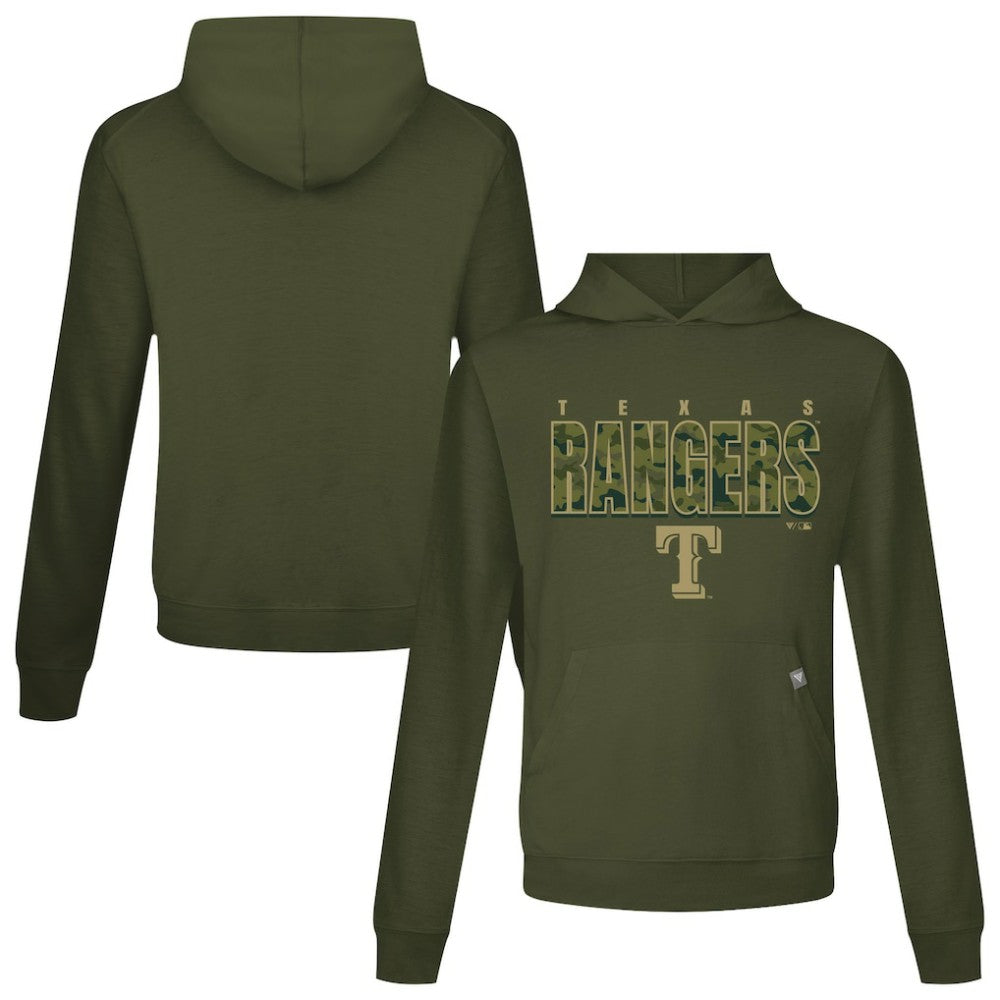 Texas Rangers Levelwear Relay Protect Pullover Hoodie - MLB