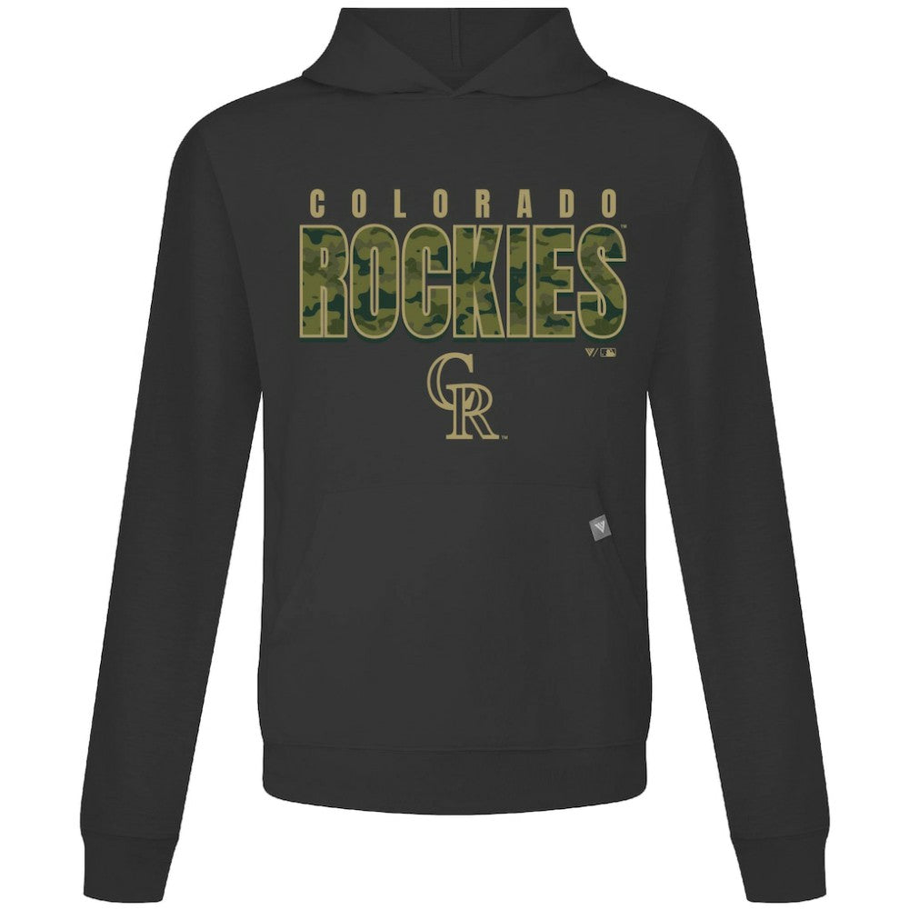 Colorado Rockies Levelwear Relay Protect Pullover Hoodie - MLB