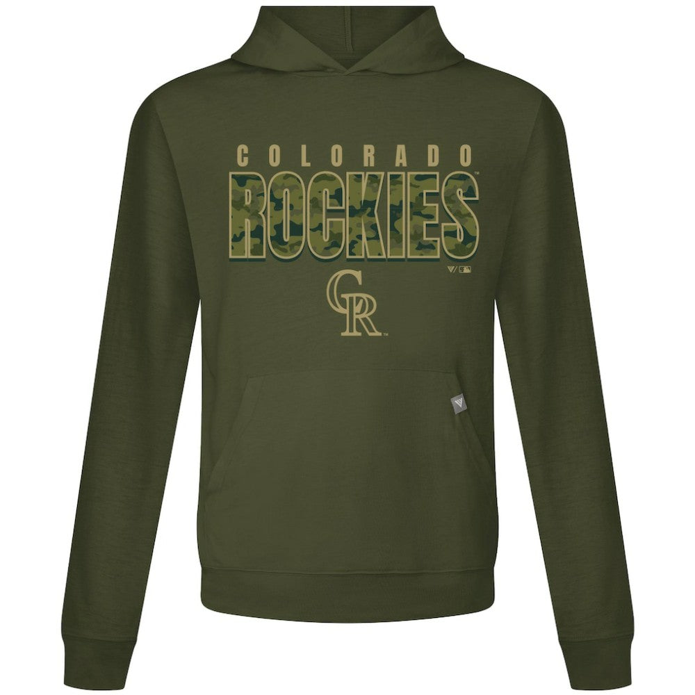 Colorado Rockies Levelwear Relay Protect Pullover Hoodie - MLB