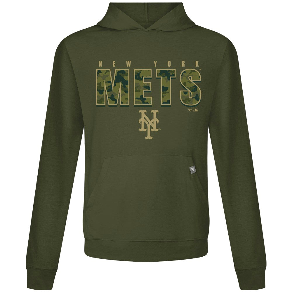 New York Mets Levelwear Relay Protect Pullover Hoodie - MLB