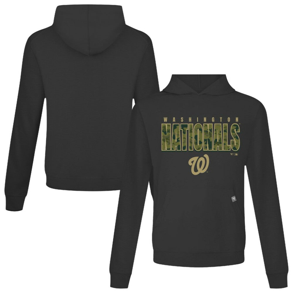 Washington Nationals Levelwear Relay Protect Pullover Hoodie - MLB