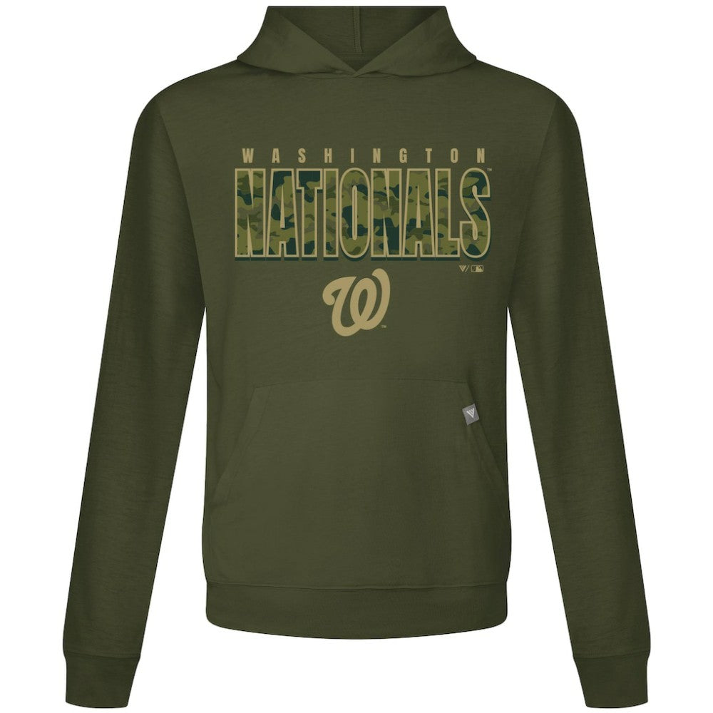 Washington Nationals Levelwear Relay Protect Pullover Hoodie - MLB