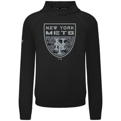 New York Mets Levelwear Mandate Buckler Tri-Blend Pullover Hoodie - MLB