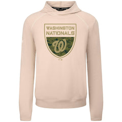 Washington Nationals Levelwear Mandate Buckler Tri-Blend Pullover Hoodie - MLB