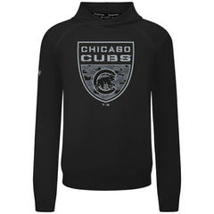 Chicago Cubs Levelwear Mandate Buckler Tri-Blend Pullover Hoodie - MLB