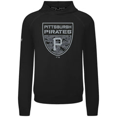 Pittsburgh Pirates Levelwear Mandate Buckler Tri-Blend Pullover Hoodie - MLB