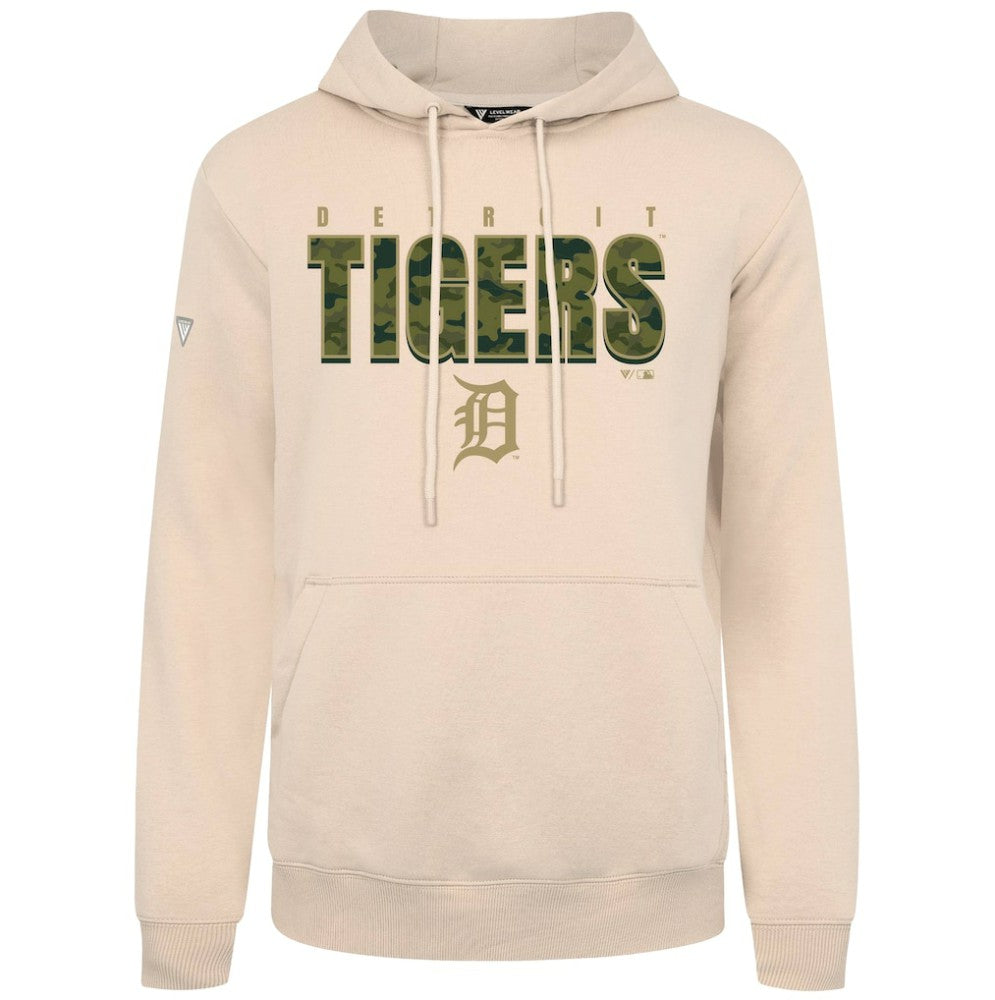 Detroit Tigers Levelwear Podium Protect Pullover Hoodie - MLB