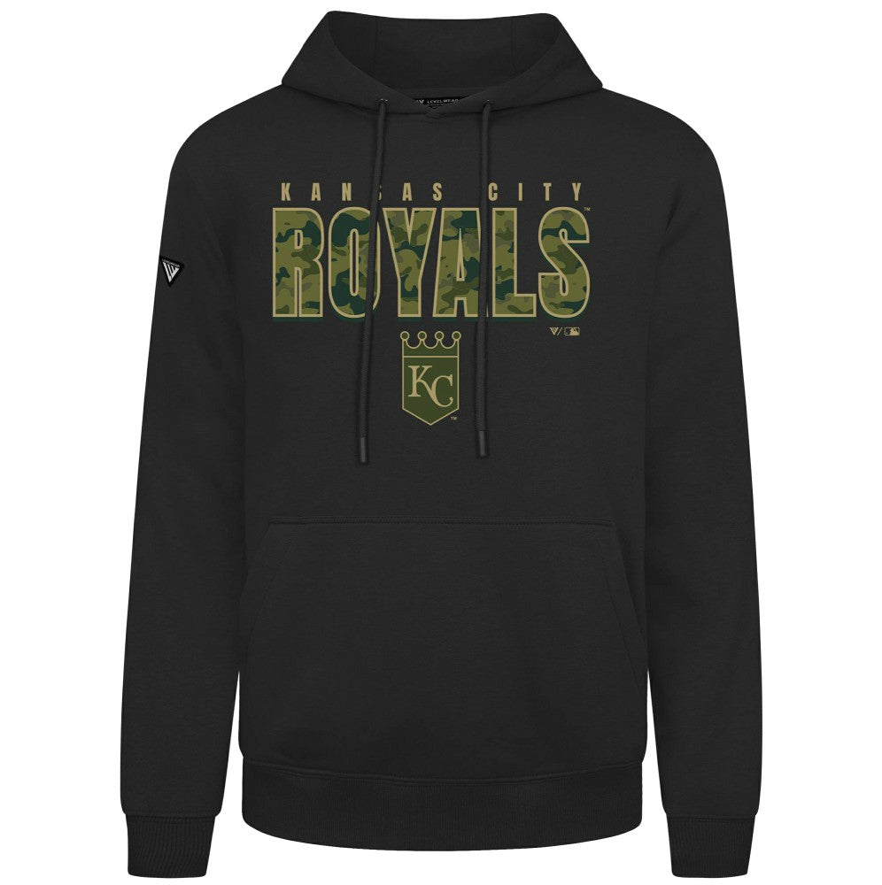 Kansas City Royals Levelwear Podium Protect Pullover Hoodie - MLB